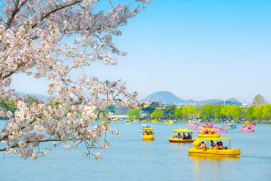 Xuanwu Lake Boat Ride